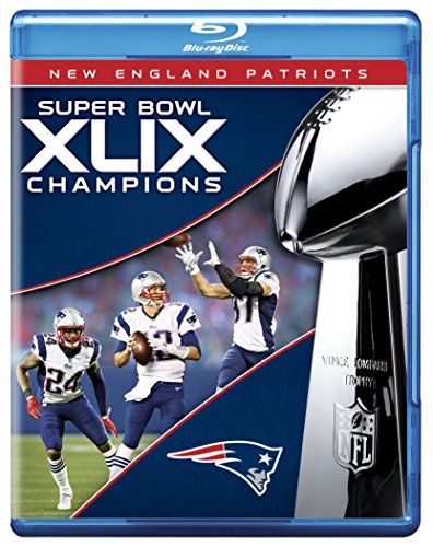 Product Cover NFL Super Bowl Champions XLIX: New England Patriots [Blu-ray]