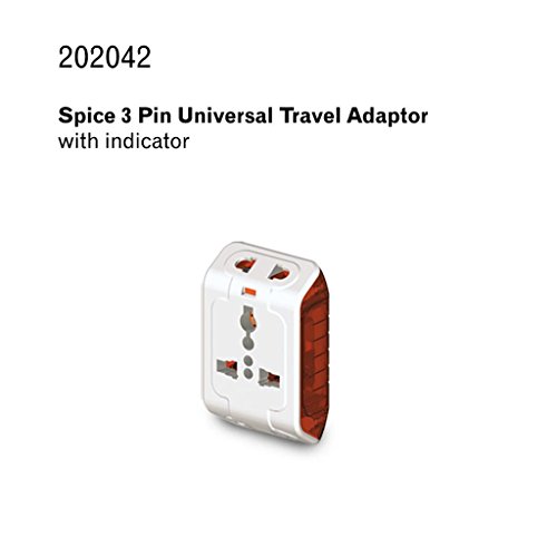 Product Cover Gold Medal Spice 3-Pin Universal Travel Adaptor (Pack Of 2)