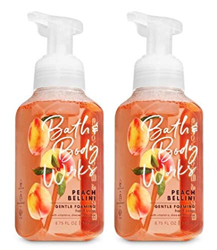 Product Cover Bath & Body Works, Gentle Foaming Hand Soap, Peach Bellini (2-Pack)