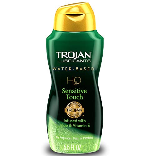 Product Cover TROJAN Lubricant H2O Sensitive Touch Paraben Free Water based