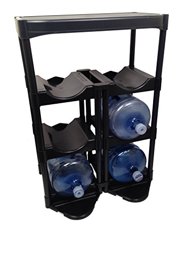 Product Cover Bottle Buddy TBB80024 Complete System, Black Water Storage, 6 Shelves Set