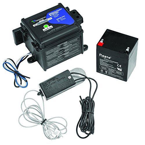 Product Cover Tekonsha 50-85-325 Shur-Set III Breakaway System with LED Test Meter, Battery, Switch and Charger