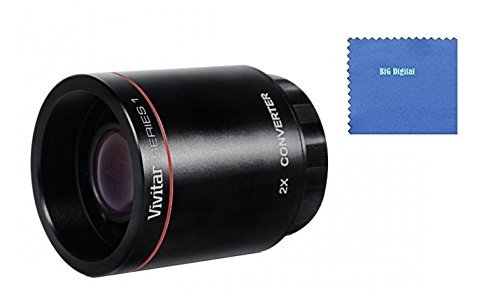 Product Cover Vivitar 2X Teleconverter for Bower, Rokinon, Vivitar, Samyang, 500mm 800mm & 650-1300mm T-Mount Lens