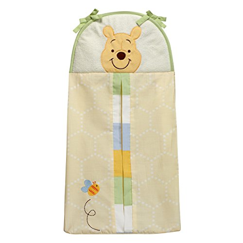 Product Cover Disney Winnie The Peeking Pooh Diaper Stacker, Yellow, Blue, Green