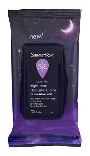 Product Cover Summer's Eve Cleansing Cloths | Lavender | 32 Count | Pack of 1 | pH-Balanced | Dermatologist & Gynecologist Tested
