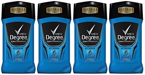 Product Cover Degree Extreme Advanced Protection Antiperspirant Deodorant Stick, 2.7 oz (Pack of 4)