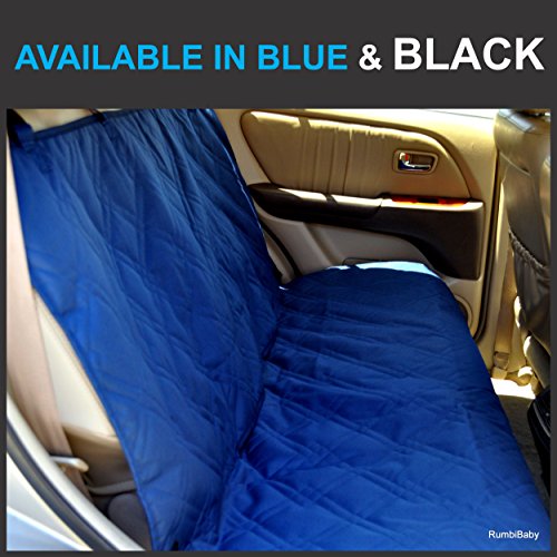 Product Cover Bench Seat Protector for Infant Carseats - Catch Crumbs & Spills. Lifelong Promise. Available in Black Or Blue.