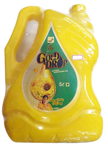 Product Cover Gold Drop Refined Sunflower Oil, 5L