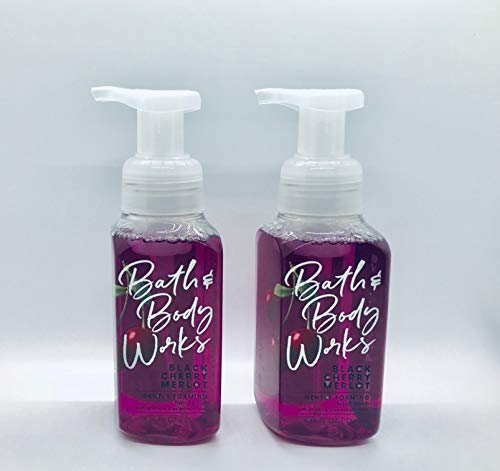Product Cover Bath and Body Works Gentle Foaming Hand Soap, Black Cherry Merlot 8.75 Ounce (2-Pack)