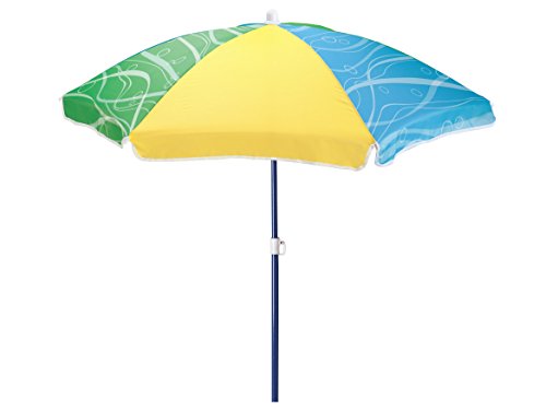 Product Cover Step2 42 Inch Seaside Umbrella for Sand and Water Table - Kids Durable Beach Camping Garden Outdoor Play Shade