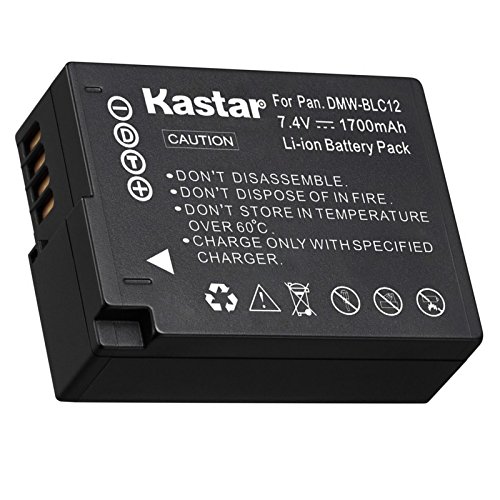 Product Cover Kastar Battery (1-Pack) for Panasonic DMW-BLC12, DMW-BLC12E, DMW-BLC12PP and DE-A79 Work with Panasonic Lumix DMC-FZ200, DMC-FZ1000, DMC-G5, DMC-G6, DMC-GH2 Cameras