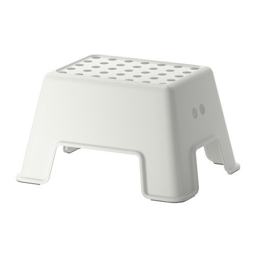 Product Cover Ikea 602.651.63 Bolmen Slip Resistant Step Stool, 9 7/8-Inch