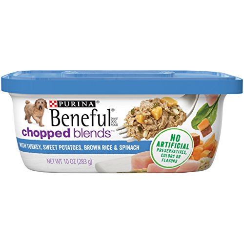 Product Cover Purina Beneful Wet Dog Food, Chopped Blends With Turkey - (8) 10 oz. Tubs