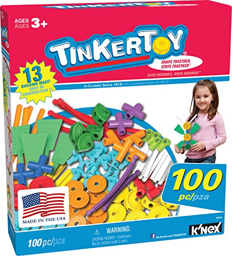 Product Cover TINKERTOY - 100 Piece Essentials Value Set -  Ages 3+ Preschool Education Toy