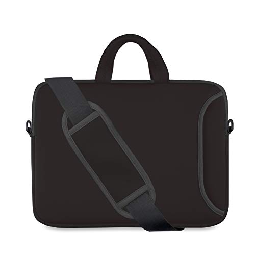 Product Cover HESTECH Chromebook Case, 11.6-12.3 inch Neoprene Laptop Sleeve Bag Handle Shoulder Compatible with Acer Chromebook r11/HP Stream/Samsung/Lenovo C330/ASUS C202/MacBook air 11/ Surface Pro3/Pro4,Black
