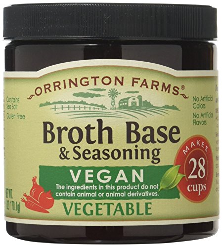 Product Cover Orrington Farms Vegan Vegetable Broth Base & Seasoning, 6 Ounce (Pack of 1)