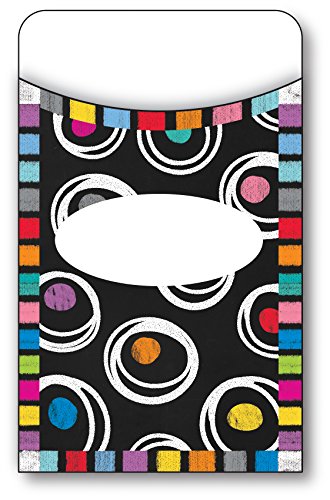 Product Cover Carson Dellosa Colorful Chalkboard Library Pockets (121008)
