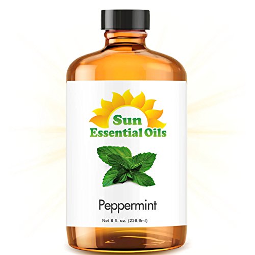 Product Cover Peppermint Essential Oil (Huge 8oz Bottle) Bulk Peppermint Oil - 8 Ounce