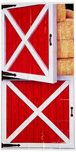 Product Cover Beistle 54663 Barn Door Cover, 30-Inch by 5-Feet, Multicolor