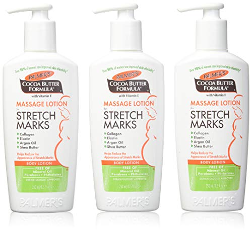 Product Cover Palmer's Cocoa Butter Formula Massage Lotion for Stretch Marks, 8.5 Ounce, 3 Pack