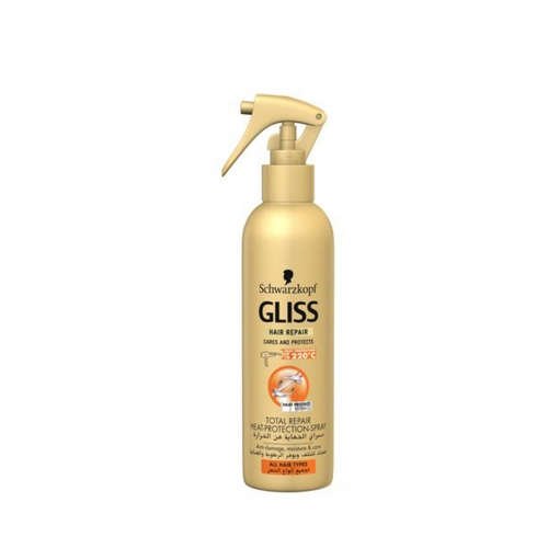 Product Cover Schwarzkopf Gliss Total Hair Repair Heat Protection Spray, 200ml