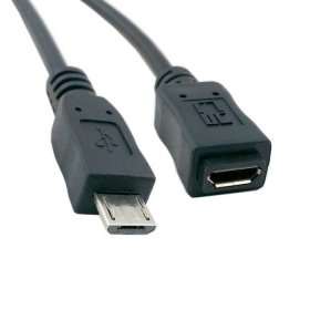 Product Cover CY 5ft Full Pin Connected Micro USB 2.0 Type 5Pin Male to Female Cable for Tablet & Phone & MHL & OTG Extension