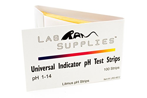 Product Cover Litmus pH Test Strips, Universal Application (pH 1-14), 2 Packs of 100 Strips