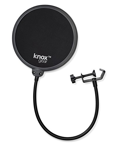 Product Cover Knox Gear Pop Filter for Broadcasting & Recording Microphones