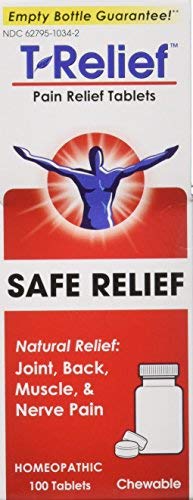 Product Cover T-Relief Pain Relief 13 Natural Medicines Tablets 100 ea (Pack of 2)
