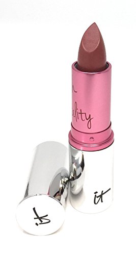 Product Cover It Cosmetics Vitality Lip Flush 4-in-1 Natural Anti-Aging Lipstick Stain, 0.11 oz (3.4 g) Love Story by It Cosmetics