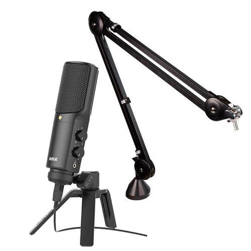 Product Cover Rode NTUSB Versatile Studio-Quality USB Microphone BUNDLE. Value Kit with Acc