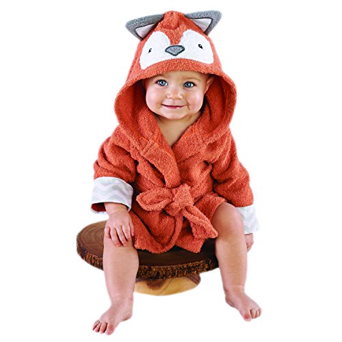 Product Cover Baby Aspen Rub-A-Dub Hooded Spa Robe, Fox in The Tub