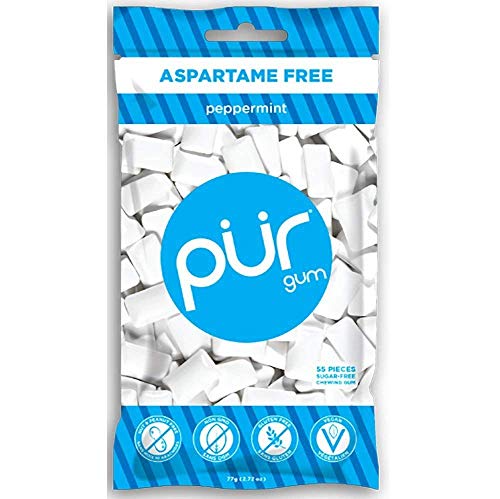 Product Cover Pur Gum Peppermint, 2.72 Ounce , 3 Bags