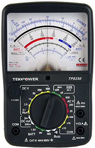 Product Cover Tekpower TP8250 Analog Multimeter with NULL Middle Position 0 For Variation Measurement
