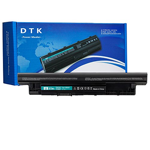 Product Cover Dtk Laptop Battery for Dell Inspiron 14 3421 / 14r 5421 / 14r-(3437 5437 N3421 N5421) 15 3521 / 15r-(3537 5537 N3521 N5521 N5537) / 17 3721 / 17r-(5737 N3721 N3737 N5721 N5737) 17r 5721 / 15r 5521 MR90Y ( 11.1v 5200mah 6cells )