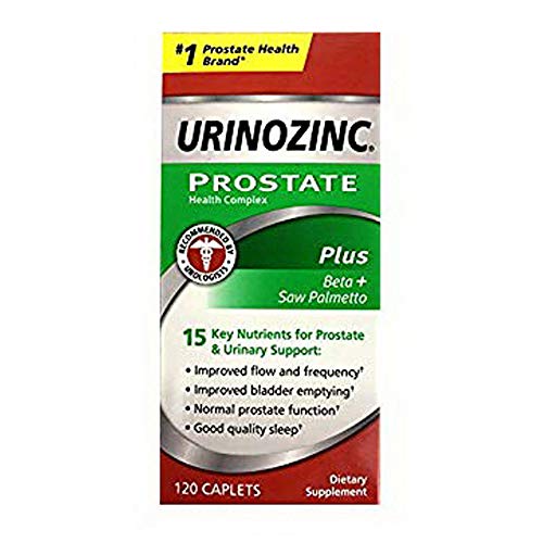 Product Cover DSE Urinozinc Plus with Beta-Sitosterol Supplement, 120 Count
