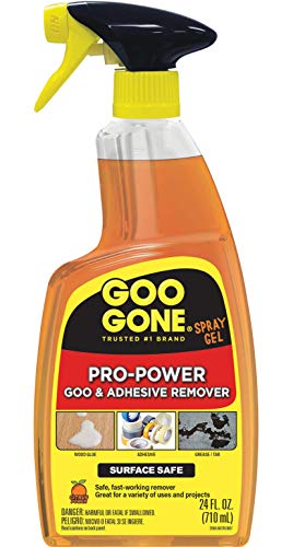 Product Cover Goo Gone Pro-Power Spray Gel - 24 Ounce - Surface Safe, Great Cleaner, No Harsh Odors, Removes Stickers, Can Be Used On Tools