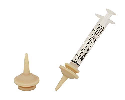 Product Cover THE MIRACLE NIPPLE for Pets, Original Pkg/2 with Miracle Brand Oring Syringe