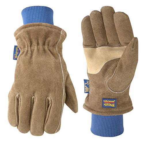 Product Cover Men's HydraHyde Insulated Split Leather Winter Work Gloves, Extra Large (Wells Lamont 1196XL)