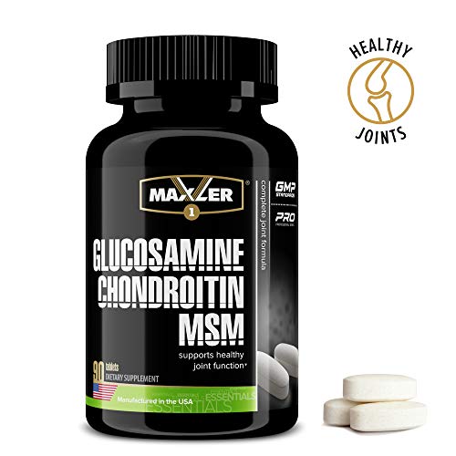 Product Cover Glucosamine Chondroitin MSM - Joint Supplements for Men - Women - Joint Support - 90 Tablets