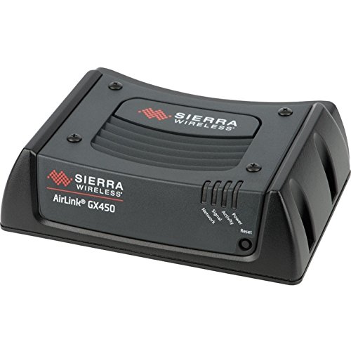 Product Cover Sierra Wireless AirLink GX450 1102326 Rugged, Secure Mobile 4G LTE Gateway Modem - Verizon - DC Cable (No Antenna Included)