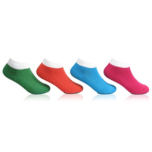 Product Cover Bonjour Boys' Ankle Socks (Pack of 4) (BRO4001-02-PO4_Multicolor_3-5 Years)