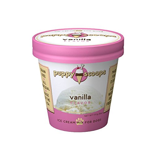 Product Cover Puppy Scoops Ice Cream Mix for Dogs: Vanilla - Add water and freeze at home!