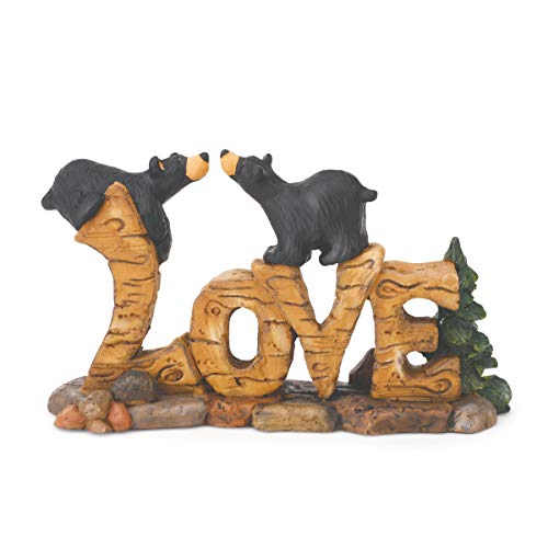 Product Cover DEMDACO Love Bears Black Bear 3.5 x 6 Hand-cast Resin Figurine Sculpture