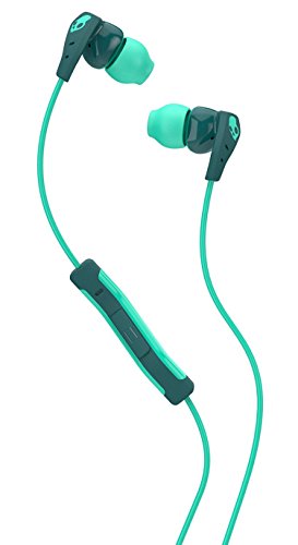 Product Cover Skullcandy Method In-Ear Sweat Resistant Sports Earbud, Teal/Green