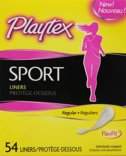 Product Cover Playtex Sport Body Shape Liners, Regular - 54 Count