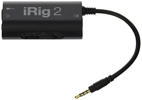 Product Cover IK Multimedia iRig 2 Guitar Interface Adaptor for iPhone, iPod Touch & iPad (IPIRIG2PLGIN)