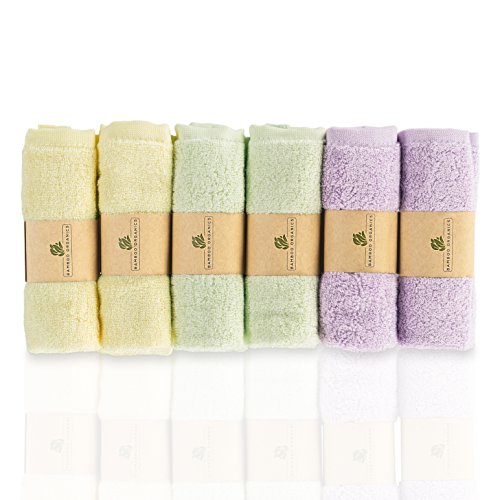 Product Cover Bamboo Organics Best 100% Viscone from Bamboo Baby Washcloths Soft Baby Wipes