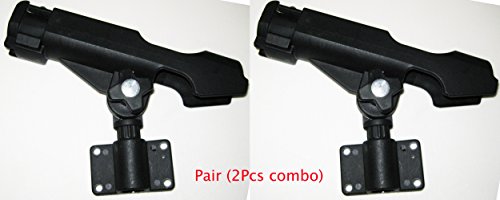 Product Cover KUFA Pair Boat Rods Holder with 3 Different Mount