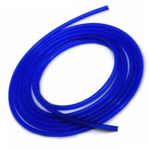 Product Cover Upgr8 Universal Inner Diameter High Performance 5 Feet Length Silicone Vacuum Hose Line (8MM(5/16 Inch), Blue)